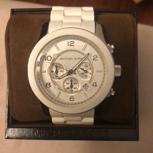 Michael Kors Men’s white watch